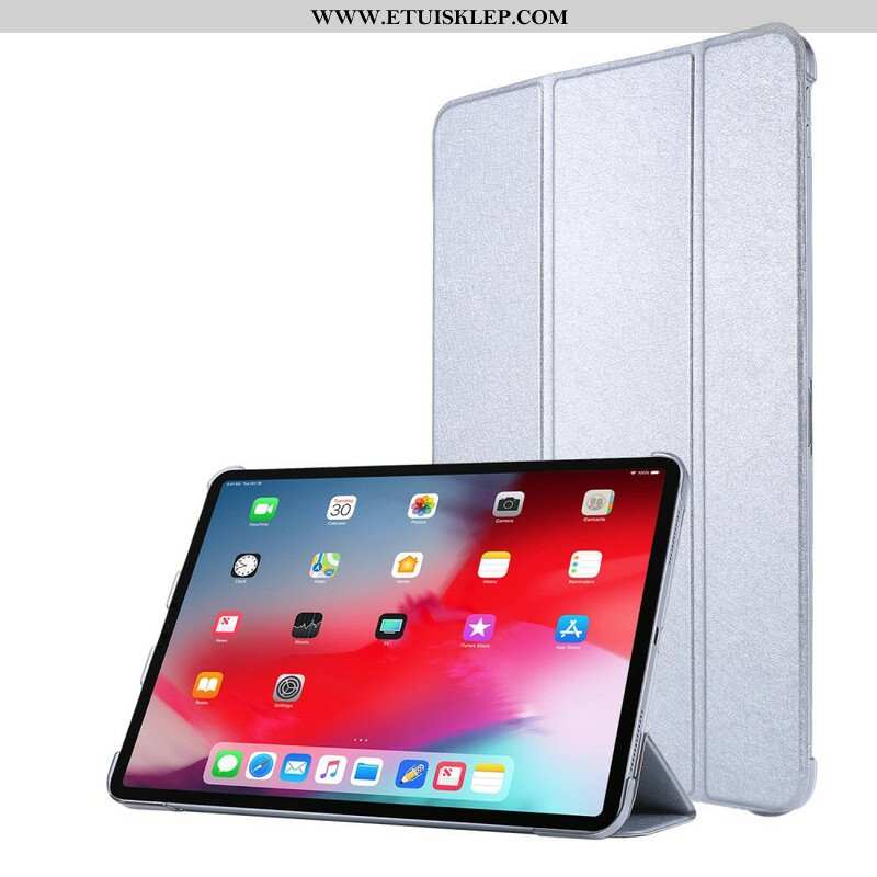 Etui Na Telefon do iPad Pro 12.9" (2022) Jedwabna Tekstura Sztucznej Skóry